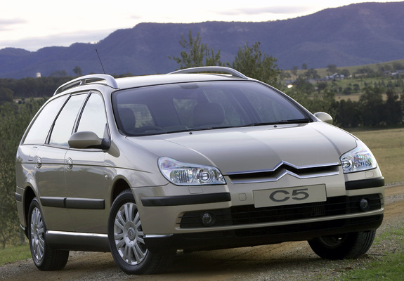 Citroën C5 Break HDi AU-spec 2004–08 wallpapers