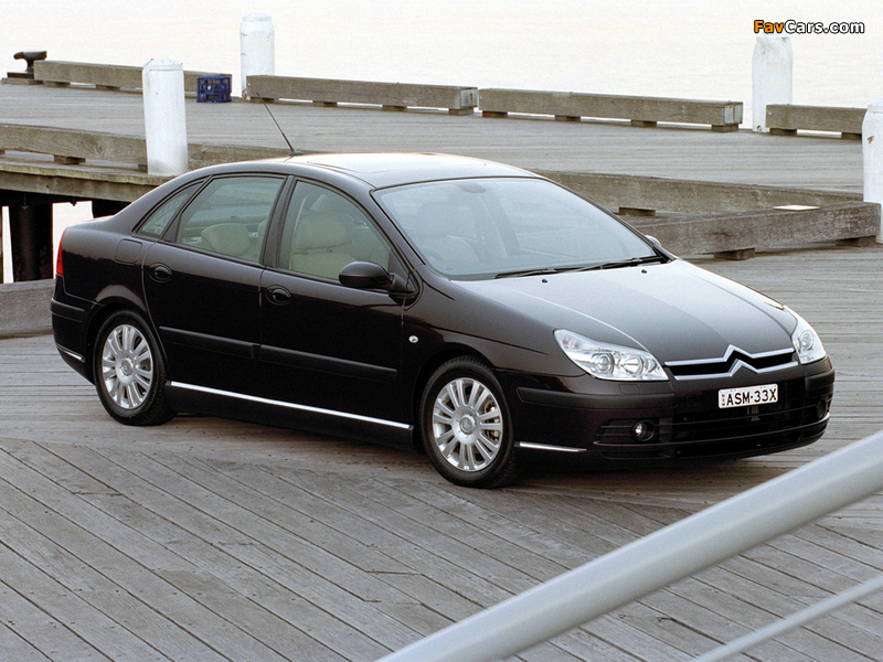 Citroën C5 HDi AU-spec 2004–08 wallpapers (800 x 600)