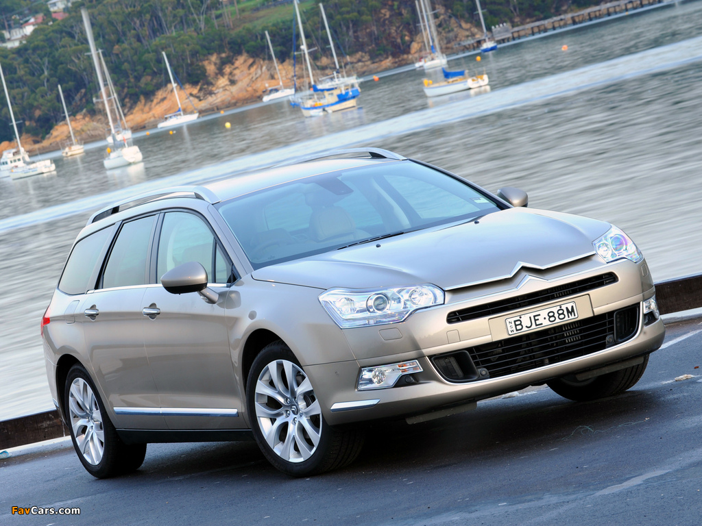 Citroën C5 Break HDi AU-spec 2008–10 images (1024 x 768)