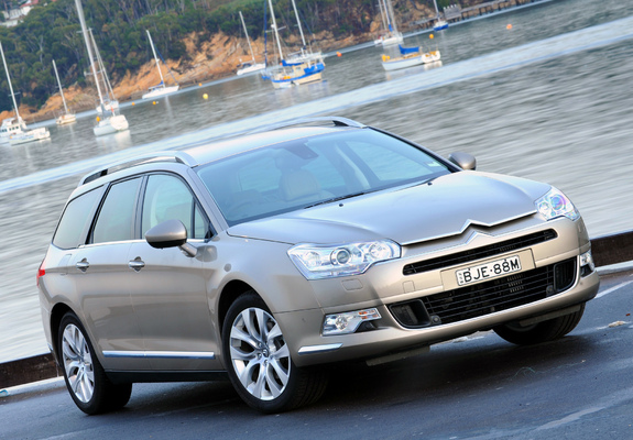 Citroën C5 Break HDi AU-spec 2008–10 images