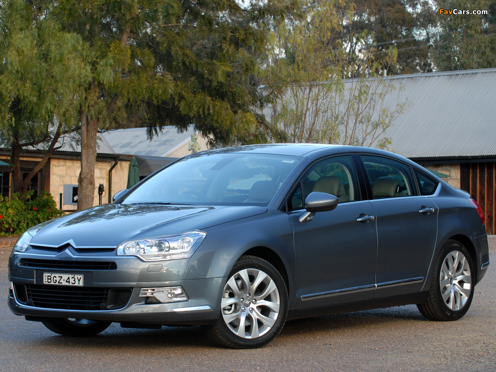 Citroën C5 HDi AU-spec 2008–10 images (1024 x 768)