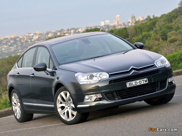 Citroën C5 AU-spec 2008–10 images (640 x 480)