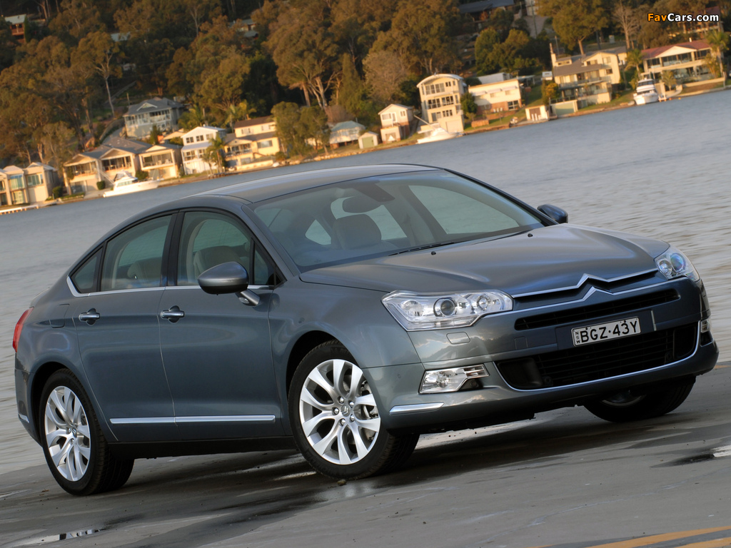 Citroën C5 HDi AU-spec 2008–10 photos (1024 x 768)