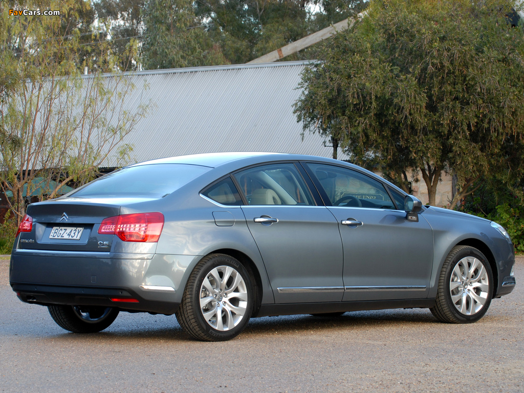 Citroën C5 HDi AU-spec 2008–10 pictures (1024 x 768)