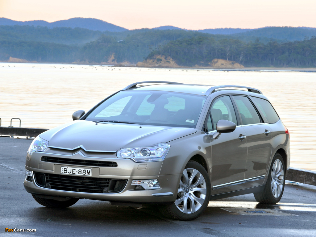 Citroën C5 Break HDi AU-spec 2008–10 pictures (1024 x 768)