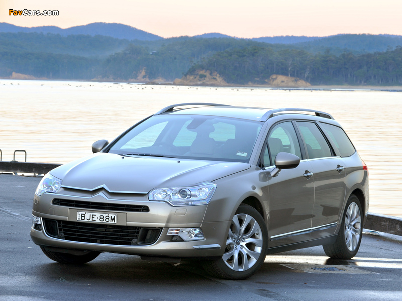 Citroën C5 Break HDi AU-spec 2008–10 pictures (800 x 600)