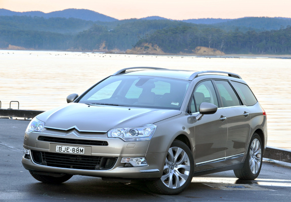 Citroën C5 Break HDi AU-spec 2008–10 pictures