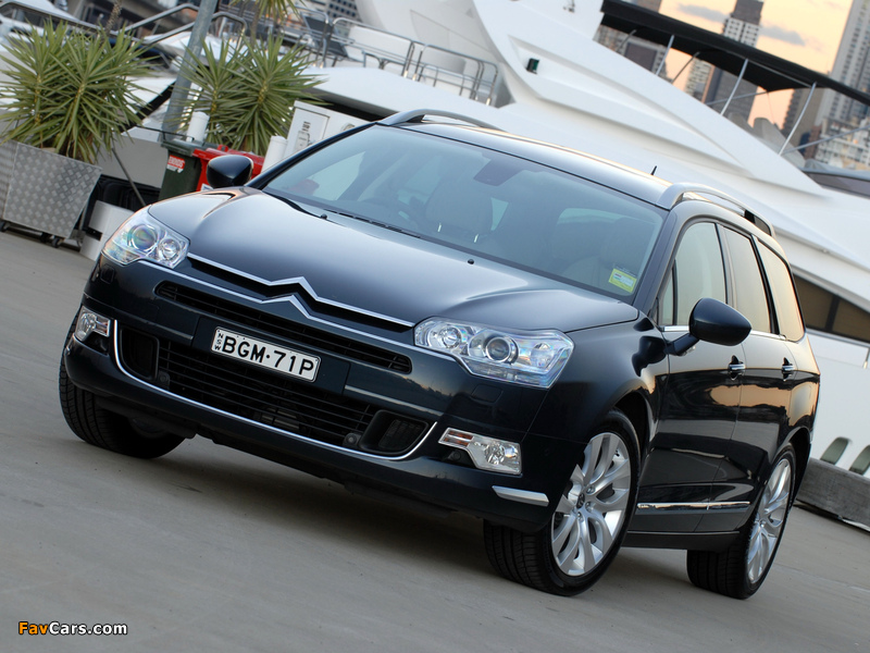 Citroën C5 Break V6 HDi AU-spec 2008–10 wallpapers (800 x 600)