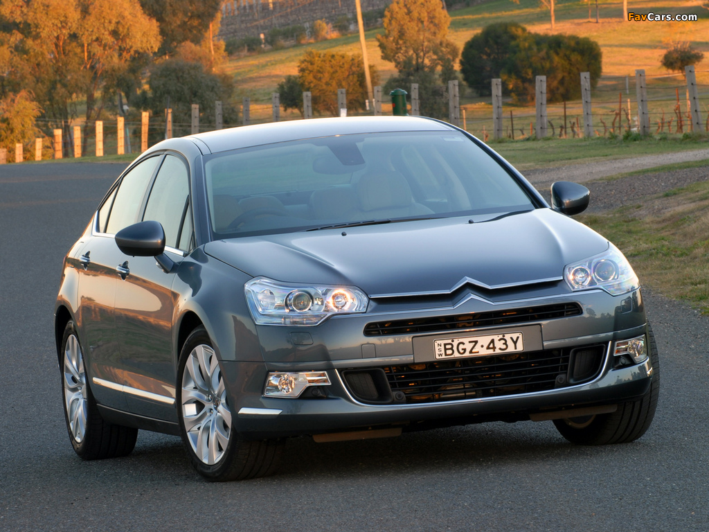 Citroën C5 HDi AU-spec 2008–10 wallpapers (1024 x 768)