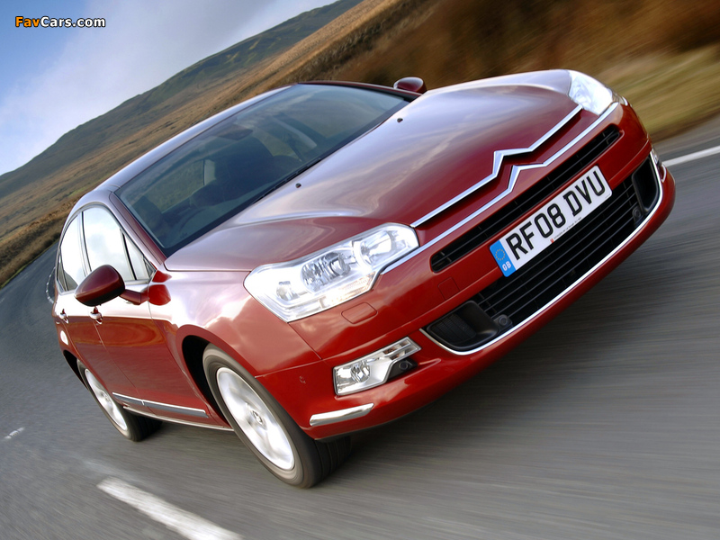 Citroën C5 UK-spec 2008–10 wallpapers (800 x 600)