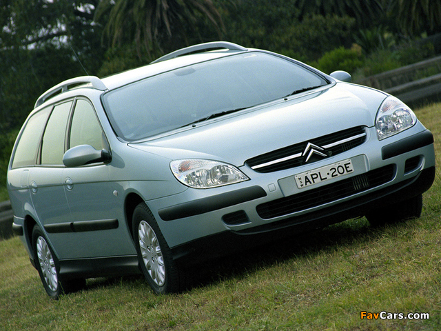 Images of Citroën C5 Break HDi AU-spec 2001–04 (640 x 480)