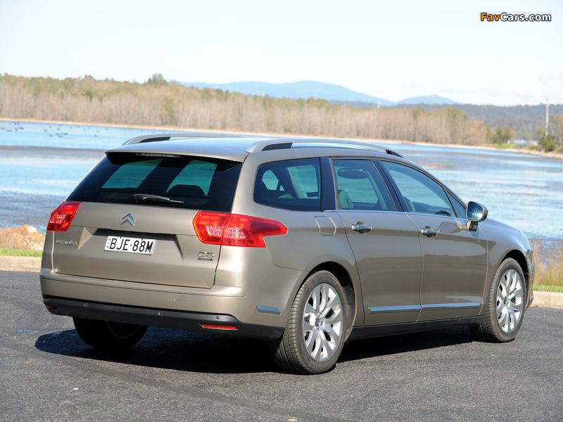 Images of Citroën C5 Break HDi AU-spec 2008–10 (800 x 600)