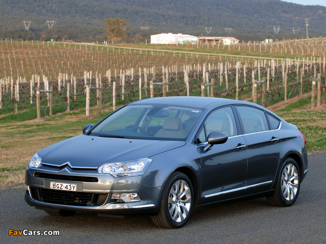 Images of Citroën C5 HDi AU-spec 2008–10 (640 x 480)