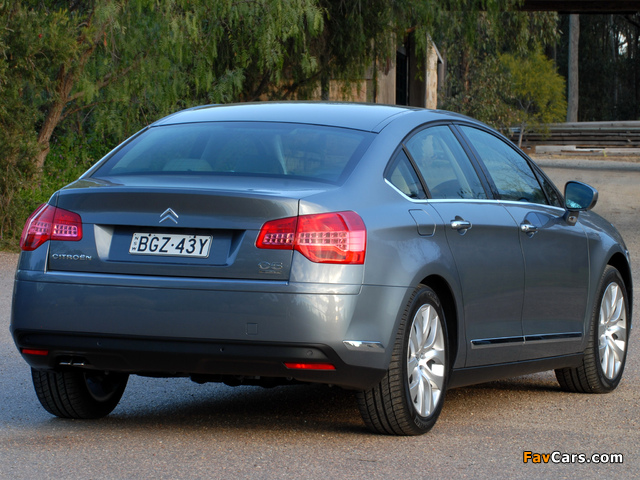 Images of Citroën C5 HDi AU-spec 2008–10 (640 x 480)