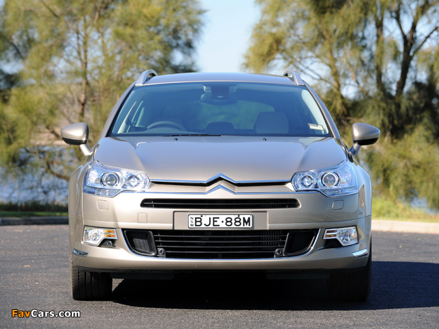 Images of Citroën C5 Break HDi AU-spec 2008–10 (640 x 480)