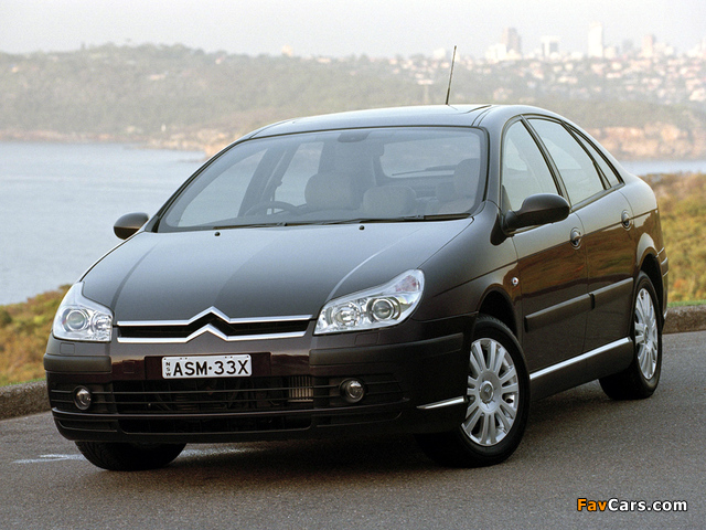 Photos of Citroën C5 HDi AU-spec 2004–08 (640 x 480)