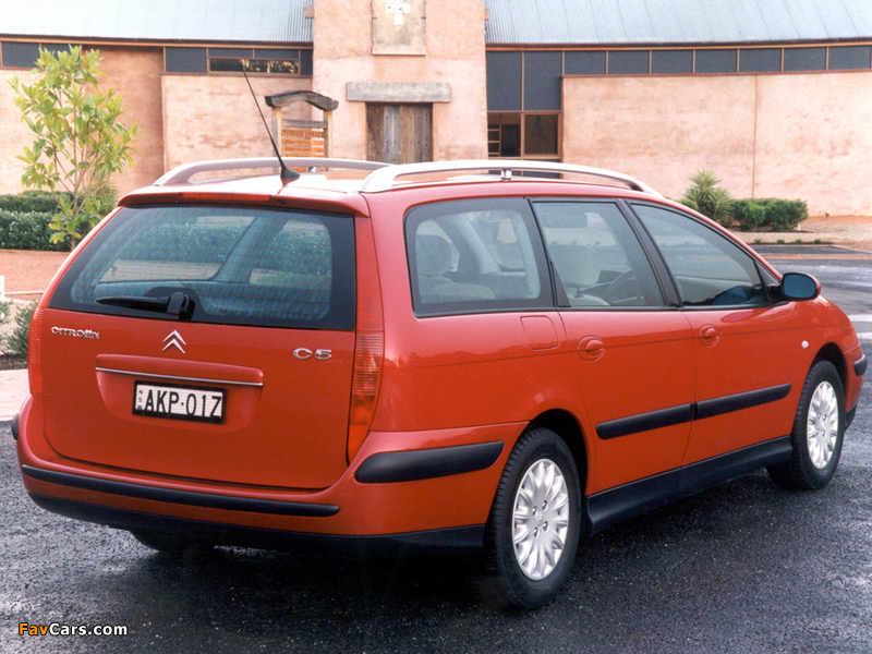 Pictures of Citroën C5 Break AU-spec 2001–04 (800 x 600)