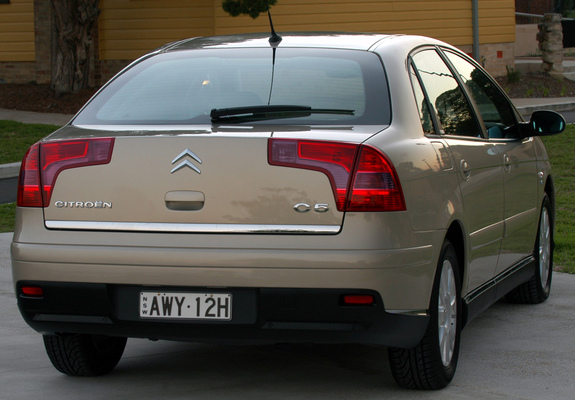 Pictures of Citroën C5 V6 AU-spec 2004–08