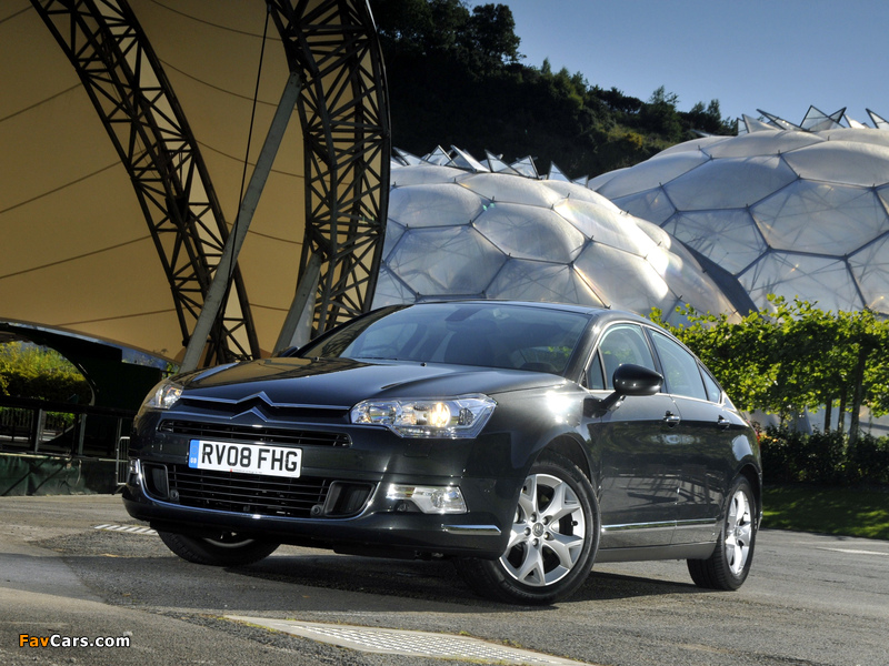 Pictures of Citroën C5 UK-spec 2008–10 (800 x 600)