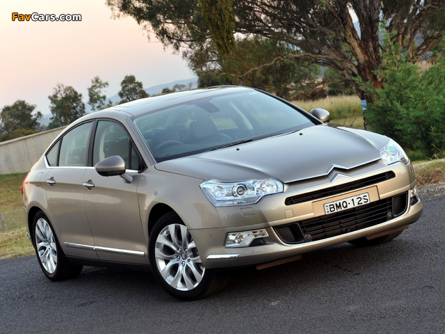 Pictures of Citroën C5 V6 HDi AU-spec 2008–10 (640 x 480)