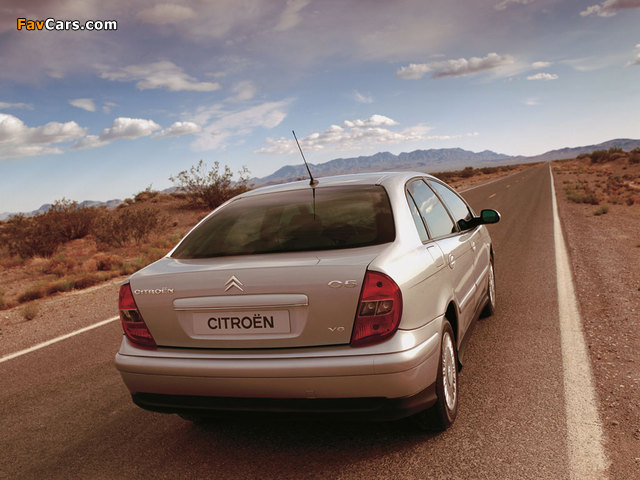 Citroën C5 V6 2001–04 wallpapers (640 x 480)