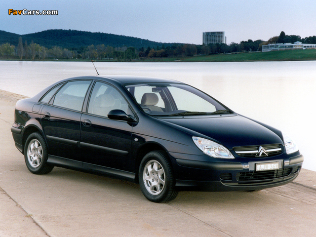 Citroën C5 AU-spec 2001–04 wallpapers (640 x 480)