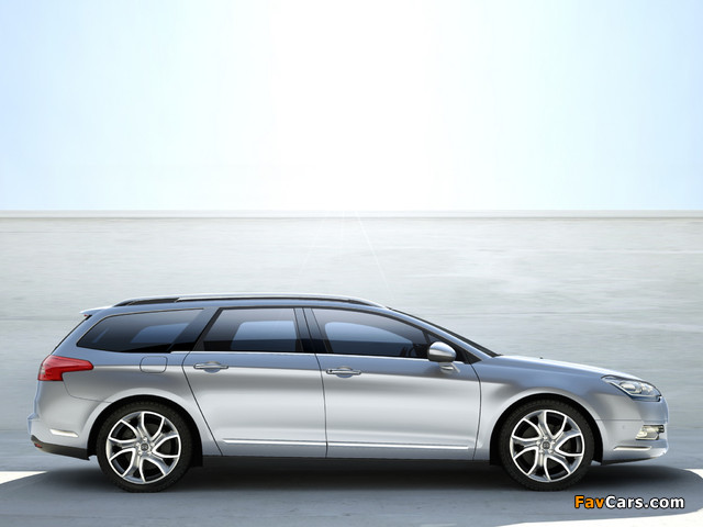 Citroën C5 Break 2008–10 wallpapers (640 x 480)