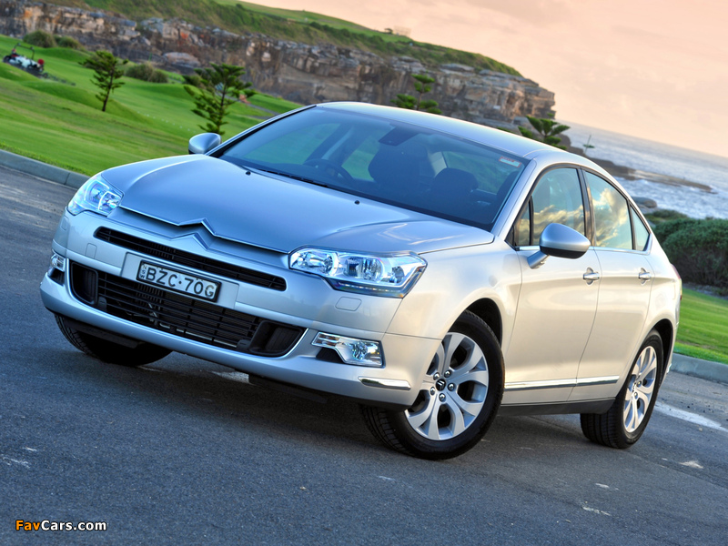 Citroën C5 AU-spec 2011 wallpapers (800 x 600)