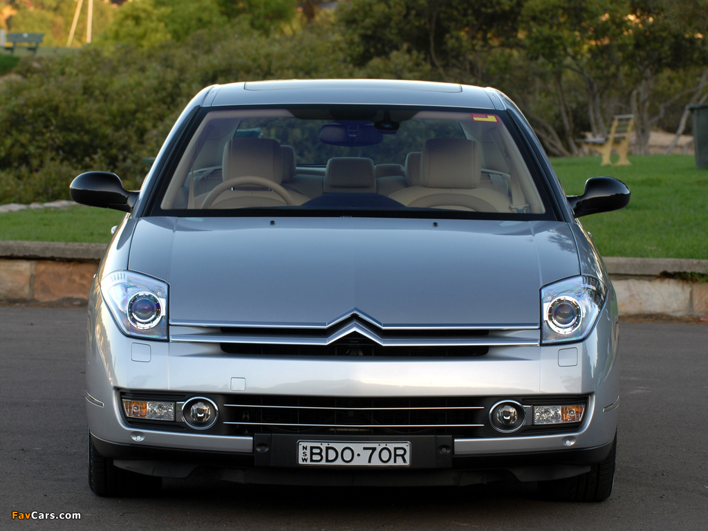 Citroën C6 V6 HDi AU-spec 2005 images (1024 x 768)