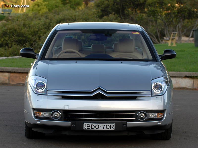 Citroën C6 V6 HDi AU-spec 2005 images (800 x 600)