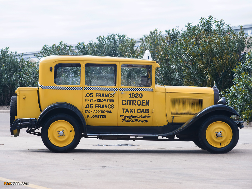 Pictures of Citroën C6 Sedan Taxi 1929–32 (1024 x 768)