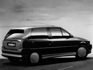 Alezan Models 1/43 Citroën AX Eco Concept Car 1994 Résine Neuve