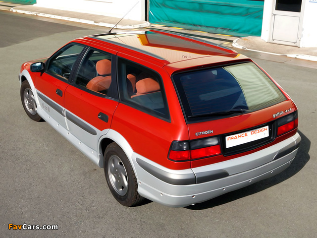 Citroën Xantia Break 4x4 Buffalo Prototype by Heuliez 1996 pictures (640 x 480)