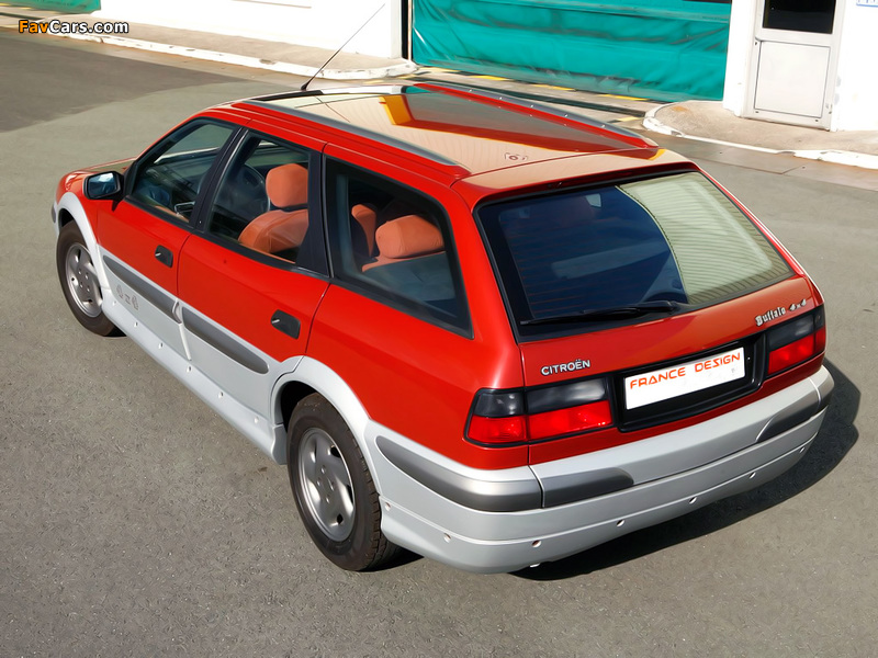 Citroën Xantia Break 4x4 Buffalo Prototype by Heuliez 1996 pictures (800 x 600)