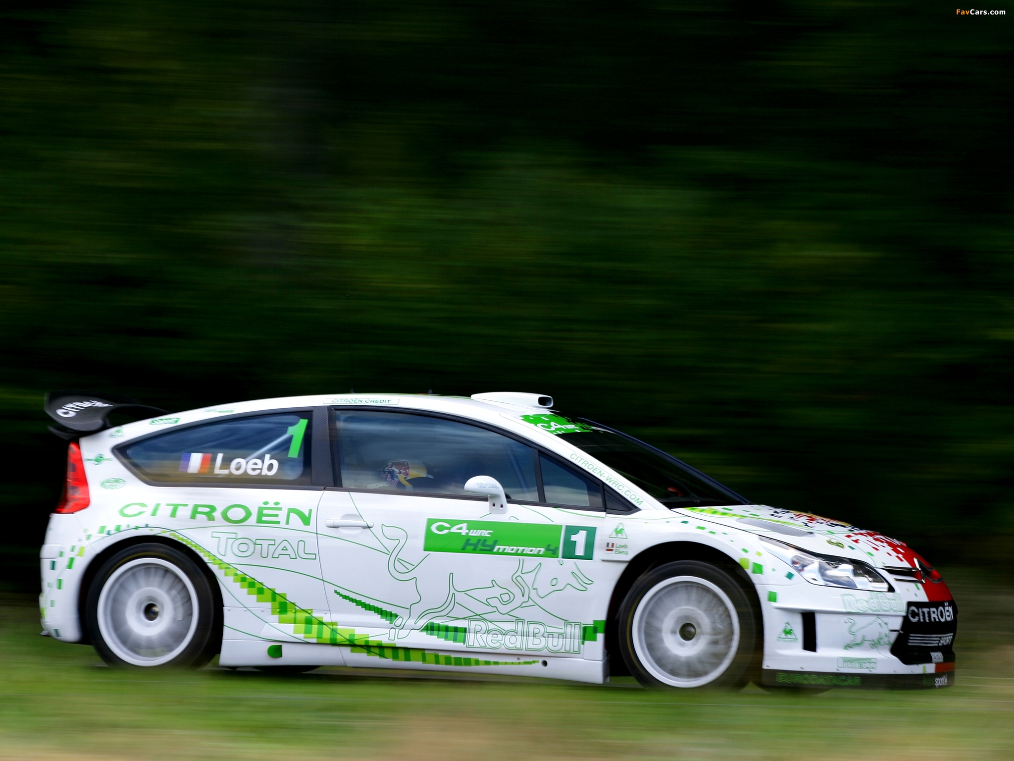 Citroën C4 WRC HYmotion4 Prototype 2008 photos (2048 x 1536)