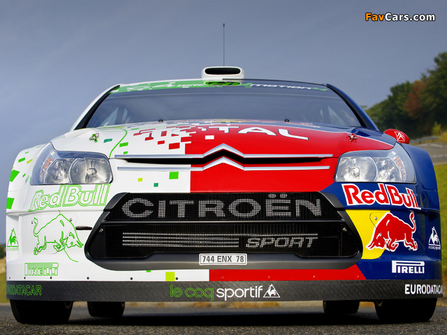 Citroën C4 WRC HYmotion4 Prototype 2008 pictures (640 x 480)
