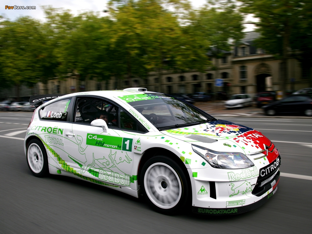 Citroën C4 WRC HYmotion4 Prototype 2008 wallpapers (1024 x 768)