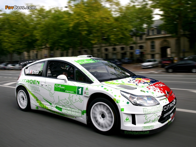 Citroën C4 WRC HYmotion4 Prototype 2008 wallpapers (640 x 480)