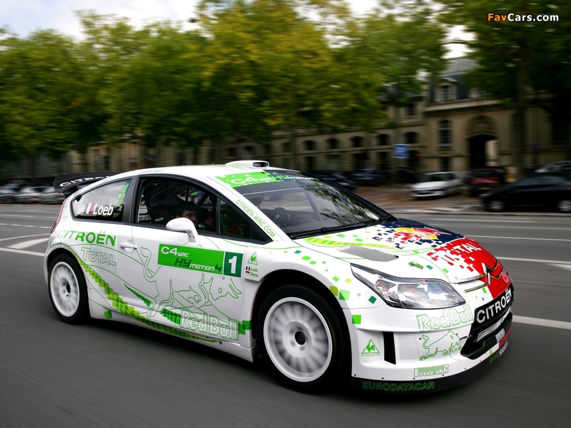 Citroën C4 WRC HYmotion4 Prototype 2008 wallpapers (800 x 600)