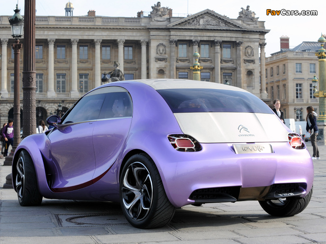 Citroën REVOLTe Concept 2009 wallpapers (640 x 480)