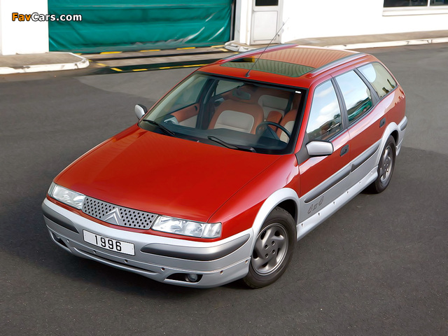 Photos of Citroën Xantia Break 4x4 Buffalo Prototype by Heuliez 1996 (640 x 480)