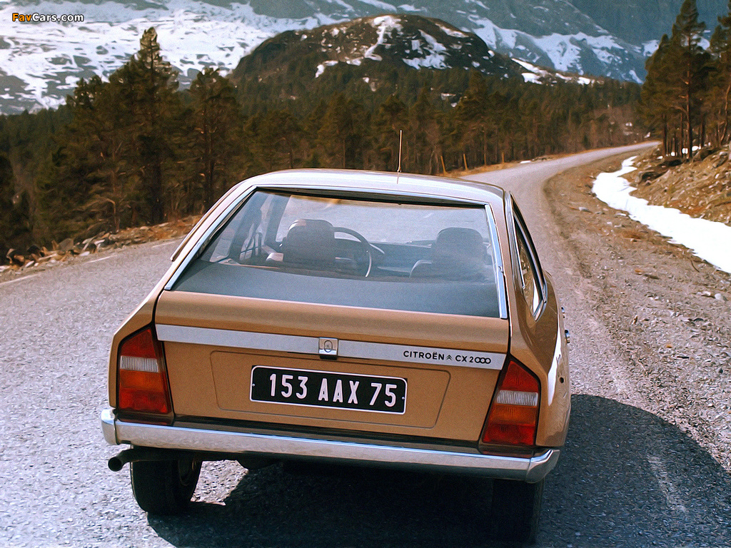 Citroën CX 2000 1974–79 images (1024 x 768)