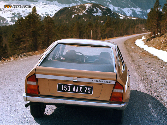Citroën CX 2000 1974–79 images (640 x 480)