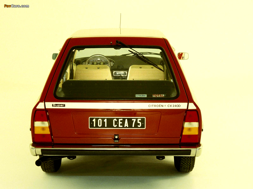 Citroën CX Break 1975–81 pictures (1024 x 768)