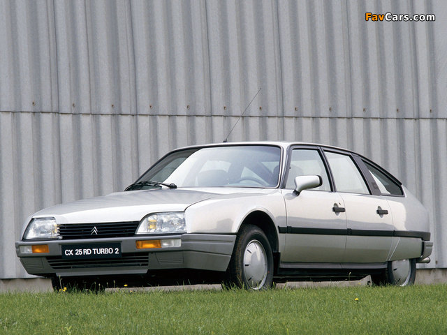 Citroën CX 22 RD Turbo 2 1986–89 photos (640 x 480)