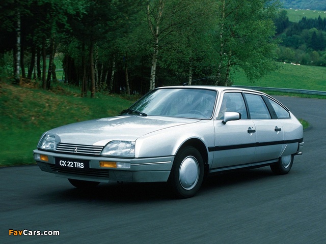 Citroën CX 22 TRS 1986–89 photos (640 x 480)