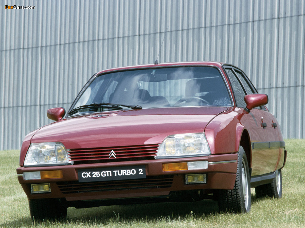 Images of Citroën CX 25 GTi Turbo 2 1986–89 (1024 x 768)