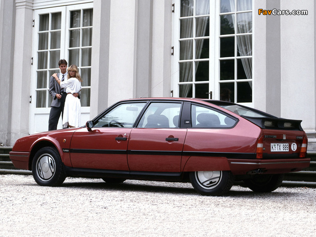 Photos of Citroën CX 25 GTI Turbo 1984–86 (640 x 480)