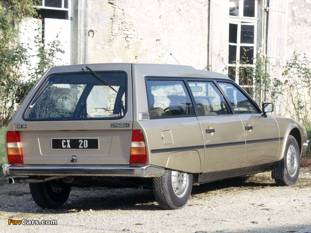 Citroën CX Break 1981–86 wallpapers (640 x 480)