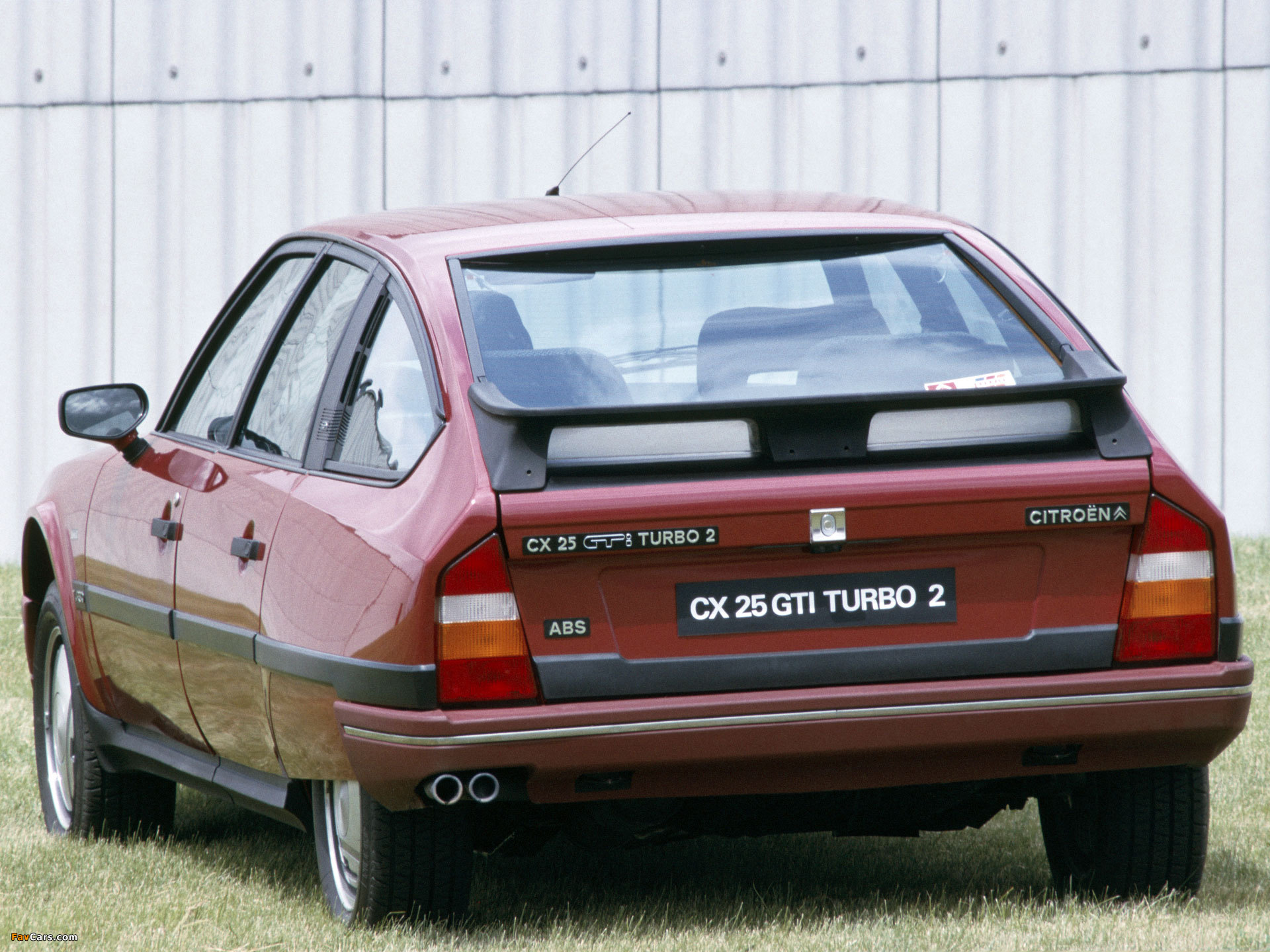 Citroën CX 25 GTi Turbo 2 1986–89 wallpapers (1920 x 1440)